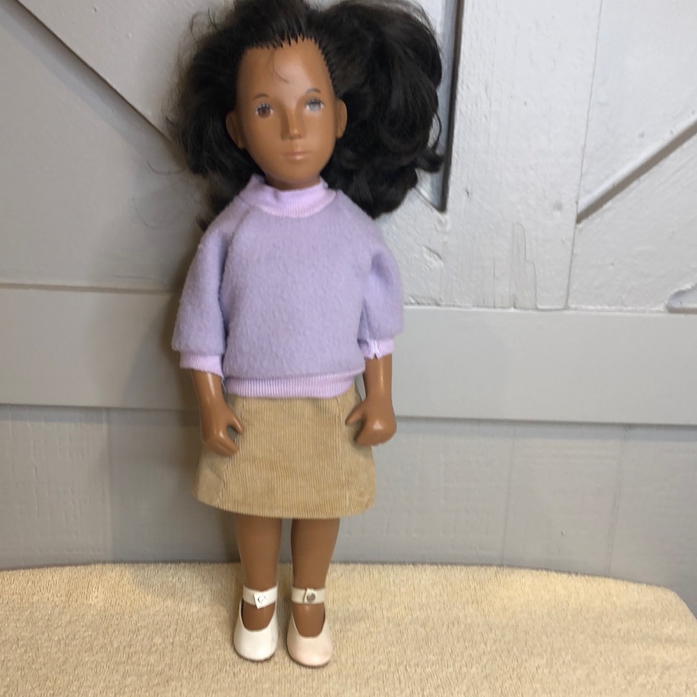 Sasha Doll 16.5” Brunette Dark Hair Brown Eyes Vintage No Box No Tags 70s 80s